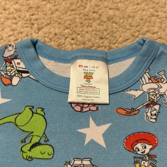 Kids Toy Story 4 Short John Pajamas - Picture 4 of 4